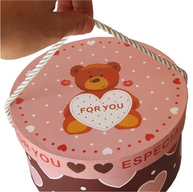 ROUND GIFT BOXES WITH LIDS