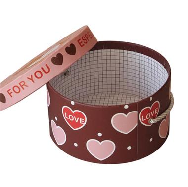 ROUND GIFT BOXES WITH LIDS