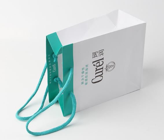  Foldable tote large custom printed paper bags factory